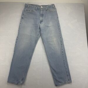Vintage 90s Levi's 550 Relaxed Fit Jeans Men's 36x32 Light Wash